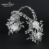 Hair Clips & Barrettes Himstory Handmade Crystal Rhinestones Tiaras And Crowns Wedding Headband Headpiece Bridal Piece Prom Pagean300t