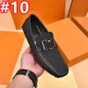 260Modello italiano di scarpe in vera pelle uomo mocassini scarpe uomo mocassini appartamenti casual scarpe da guida di lusso maschili marca slip on scarpe da barca