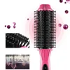 Hair 2 in 1 Comb Straightener Wet Dry Straightening Curler Brush Fast Heat Styling Tool 231225