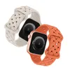 Bracelet en Silicone à boucle tissée pour Bracelet de montre Apple Ultra 49mm 44mm 40mm 45mm 42mm Bracelet de Sport pour IWatch série 8 7 6 5 4 3 2 1 40 pièces