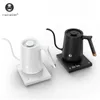 TIMEMORE Fish Smart Elektrischer Kaffeekessel Schwanenhals 600 800 ml 220 V Blitzwärme-Temperaturregelungstopf für die Küche 231225