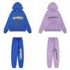 Tracksuit Men 555 hoodie spindelhoodies sp5der hoodie designer hoodies kvinnors rena bomull hip-hop sanitära byxor avslappnade långa byxor leggings män lösa byxor