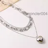 Дизайнерское ожерелье New Fashion 18K Love Многослойная бриллиантовая цепочка персонализированные подвесные ожерелья для темперамента.