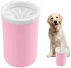 Grooming Dog Paw Washer, Dog Foot Cleaner, 2 i 1 Pet Foot Washing Cup, Borst Feet Cleaner för stor hund