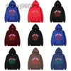 Sweat à capuche de créateur 555 Spider Mens Men Hoodies Sweater Hip Hop Young Thug Print Top Quality Fashion For Youth KK V9KC