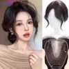 XIYUE Natural bangs wig patch for women natural forehead fluffiness and hair increase top of head 231226