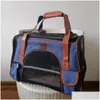 Trasportino per cani Seggiolino per auto da viaggio S Zaino portatile Gabbia per gatti traspirante Borsa per cani di piccola taglia Aereo Appd Cpa4490 Ss0118 Consegna a goccia Otyse