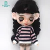 1 Blyth Doll Accessories Clothes Fashion Sweatshirt Shoe Covers Sneakers for Azone Christmas Gift 231225