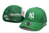 2024 Luxe Emmer Hoed Designer Dames Baseball Cap Heren Fashion Design Baseball Caps Baseball Team Brief Jacquard Unisex Vissen Letter NY mutsen Hoeden