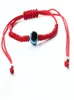 Bracelet porte-bonheur en fil rouge, 20 pièces, bleu, mauvais œil turc, breloque pour petites filles et enfants, tressé, 4627113