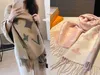 الأوشحة Cashmere Discerf Designer Wild Women Winter Winter Fashion New New Thawal Khaki Bib Men Men Dickf Black Coy Type Khaki Pink Gray Kbuh