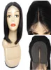 4x1 T Lace Human Hair Wigs Bob Style الجزء الأوسط مباشرة 10 12 14 16 بوصة WIG9530588