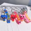 Keychain Sausage Monster Game Toy Presents for Game Fans Födelsedag Christmas Doll Keyring