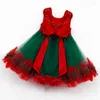 Girl Dresses Girlymax Winter Baby Girls Christmas Year Twirl Knee Length Clothing Sparkling Tutu Sequins Tulle Bow Party Dress Sleeveless