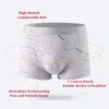 8 pièces sous-vêtements pour hommes Sexy pochette en forme de U doux lait soie mode imprimé Boxer Shorts confortable respirant 231225