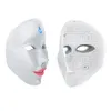 Electrical Cosmetic 7 Wavelength LED Biology Light Colorful Led Face and Neck Mask For Photorejuvenation