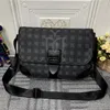 7a kvalitet lyxiga messenger väska man designer cross body sadel väska axel väskor stor kapacitet crossbody väska dator väska män canvas väska helg rese väska