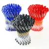 100 PCS Gel Pen Set 05mm Blue Ballpoint Pen Office School Writing Supplies Kawaii Korean Stationery 231225