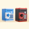 Elektroniczne Piggy Bank Safe Box Box dla dzieci Monety Cyfrowe Monety gotówkowe Safe Depozyt Mini bankomat Dekoracja domu LJ7359049