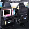 Nouveau rangement universel de siège arrière de voiture, avec Table à manger, organisateur de dossier de siège de voiture, sac de rangement, support de voyage, protecteur, organisateur de voiture