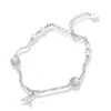 Link-Armbänder S925 Sterling Silber Fischschwanz-Armband für Damen, leicht, luxuriös, klein und elegant, Mobius-Freund, Geburtstagsgeschenk