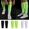 Fotbollstrumpor Shin Pads Leg Cover Men Women Grip Cutsocks 231225