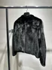 Women's Fur Mink Jacket Fashion Senior Temperament Handsome Bekväm varm 2024 hösten och vintern 1220