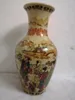装飾的な置物Qing Qianlongエナメルカラーレディピクチャーグニンボトル中国のリビングルーム花瓶アンティーク飾り