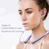 Headphones Sports Bluetooth Headset 5.0 Écouteurs de cou sans fil Hanging Necy Stéréo Headphones Earbud imperméable avec microphone