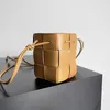 10a designer box bucket sacca in pelle genuina sacca da crossbody da 9 cm sacca a cassetta a knockoff con scatola yv034