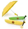 Parapluies beauté femmes UV Protection Soleil Rouvoise Nouveauté pliant Pliant jaune Banana Umbrella BS Golf Umbrelas