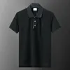 Mens Polo Shirt Designer Polo Shirt عرض ملابس ملابس غير رسمية طباعة الأكمام القصير للأزياء Men's Summer T-Shirt Asian Size M-3XL