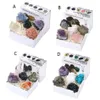 5st Chakra Stone Tumbled Crystal Natural Rough Raw Healing for Yoga Meditation Reiki Kits X4ya Earrings Necklace192V