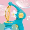 Big Bubble Gun Kids Automatyczne maszyny do bąbelków Fani Bubble Mycak Milda Bąbelka Blower Zabawka Outdoorowa dla dzieci 231226