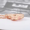 S925 silver special design pendant in 1 5CM flower pendant necklace in 18k rose gold plated for women wedding gift jewelry Sh255v