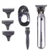 Trimmer Ny professionell hårklippare Men Electric Cordless Hair Trimmer 0.1mm Baldheaded T Blade Finish Haircut Hine