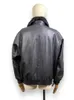 Designer Men Lederen jas Zilli Leather Bomber Jacket Verwijderbare nertsbont voering kraag heren bovenkleding