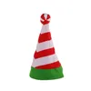 Weihnachtsdekoration, Mütze, rot und grün, gebürstet, gestreift, Erwachsenenmütze, Wald, alter Mann, Weihnachtsmütze