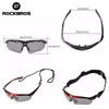 Zonnebril Rockbros Gepolariseerde Fietsbril Uv400 Sportzonnebril Heren Dames Mountainbike Bril 5 Lens Mtb Brillen Fietszonnebril