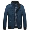 Men's Jackets Casual Jacket 2023 Spring Army Men Cotton Coats Winter Male Outerwear Autumn Overcoat Plus Size 4XL