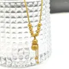 Pendant Necklaces Fashion Gourd For Men And Women's Classic Stainless Steel Multi Bead Connection Fine O-Ring Chain Jewelry