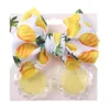 Lunettes de soleil 6 ensembles/lot de lunettes de soleil à fleurs, imprimé de fruits, bandeau en Nylon pour bébé garçon et fille, lunettes mentales de bord de mer, accessoires pour enfants