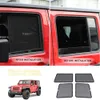 Sunshade Side Window Sunshades Car Curtain For Jeep wrangler 20072017 Insulation Insect Net for wrangler JK accessories Side Window Sunsha