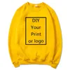 Aangepaste tekst hoodie hoodies aangepaste gepersonaliseerde sweatshirt student casual tekst gedrukte DIY hoodie 231226