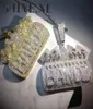 Iced Out Letters IN CASH WE TRUST Pendant Necklace with Tennis Chain Micro Pave Zircon Necklaces Hip Hop Jewelry8221506