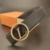 2024 Designer Belt Men's Fashion Leather High-End Brand Letter Belt 22 Styles for Selection
