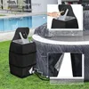 Raincoats Tub Spa Heater Pump Cover Anti-UV Tubs All-Weather Protection For Most Square Covers Replacement