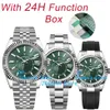 Top Luxury Men s Sky Resident Automatic Sapphire business Watch Automatic Calendar 24H Function Decorative Sky Watch Stainless ste242q