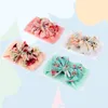 Haarschmuck 7 Farben Böhmen elastisch bedruckt Kinder Stirnband für Mädchen Soft Born Headwrap Niedlicher Knoten Nylon Säugling