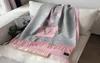 Pocket Winter Wool Cashmere Scarf Designers Classic Letter Tassel Long Shawl Women Soft Silk Scarves With Box3810433